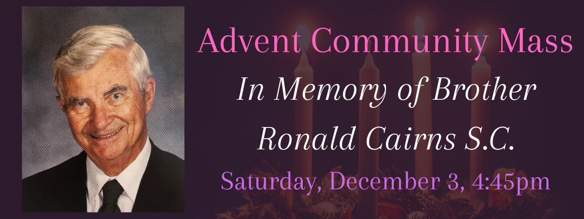 St. Joes 2022 Advent sign